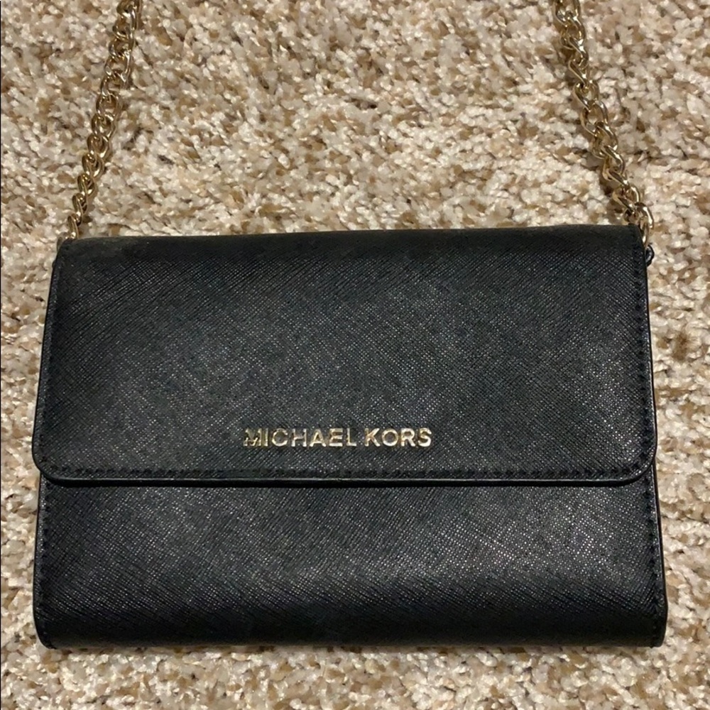 Michael Kors Black satchel purse